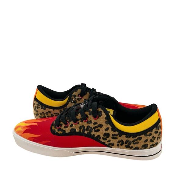 Vlado Spectro 3 Limited Edition Flames Mens Shoes Sz 13 Leopard Print Multicolor - Picture 5 of 13